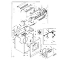 Kenmore 1106118823 machine sub-assembly diagram
