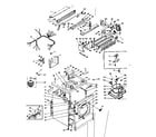 Kenmore 1106118821 machine sub-assembly diagram