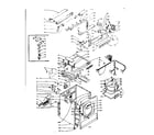 Kenmore 1106118800 machine sub-assembly diagram