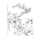 Kenmore 1106118722 machine sub-assembly diagram