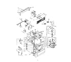 Kenmore 1106207600 machine sub-assembly diagram