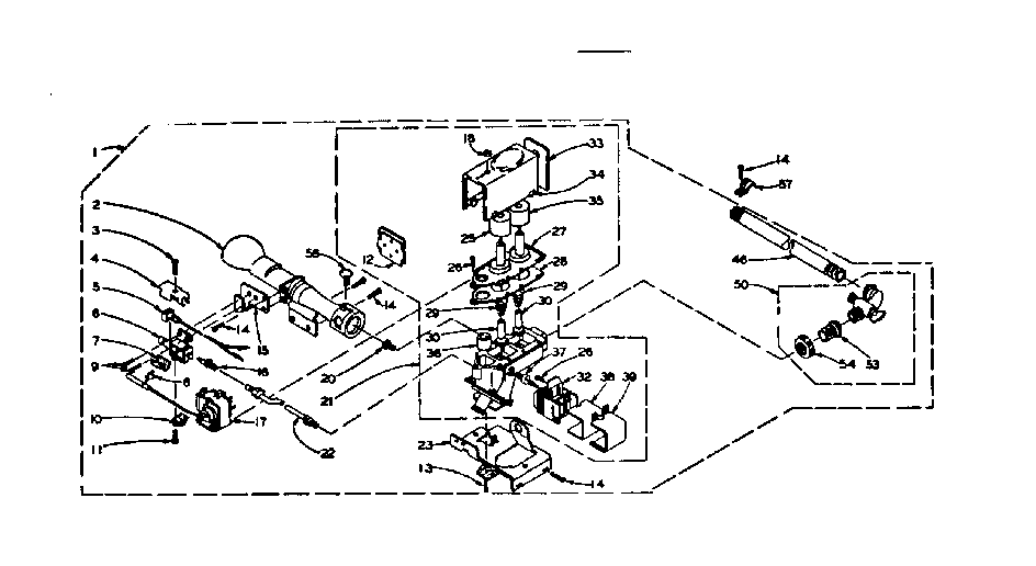 White rodgers burner assembly