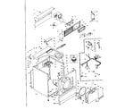 Kenmore 1106207741 machine sub-assembly diagram