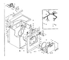 Kenmore 1106208432 machine sub-assembly diagram