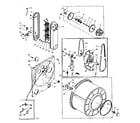 Kenmore 1106208433 bulkhead assembly diagram