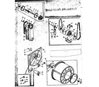 Kenmore 1106117242 bulkhead assembly diagram