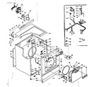 Kenmore 1106207432 machine sub-assembly diagram