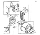 Kenmore 1106207432 bulkhead assembly diagram