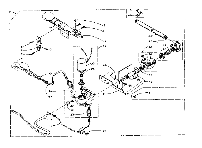 Basoid burner assembly