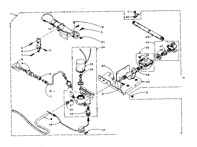 Basoid burner assembly