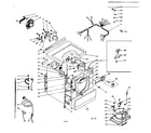 Kenmore 1106207421 machine sub-assembly diagram