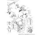 Kenmore 1106207500 machine sub-assembly diagram