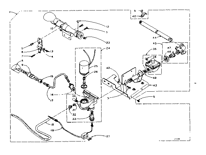 Basoid burner assembly