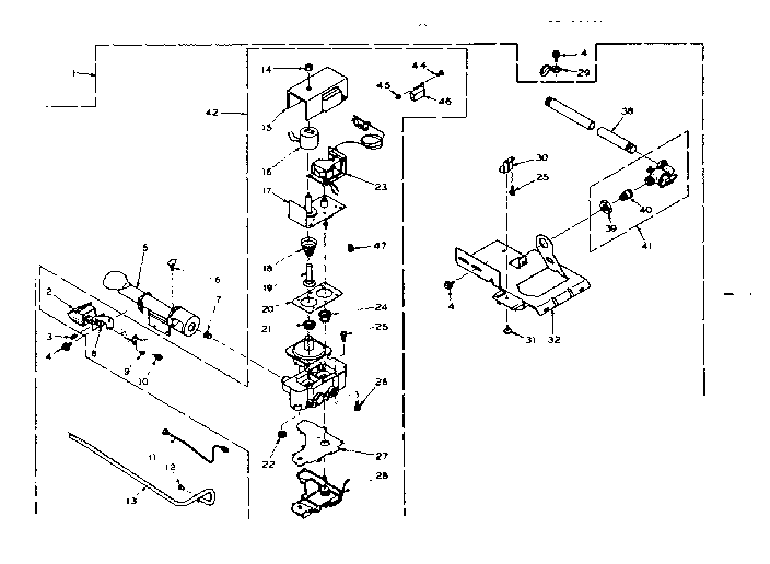 White rodgers burner assembly