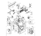 Kenmore 1106207710 machine sub-assembly diagram