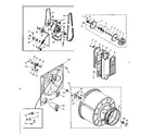 Kenmore 1106207710 bulkhead assembly diagram