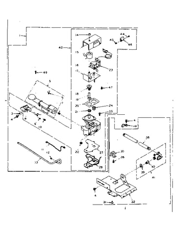 White rodgers burner assembly