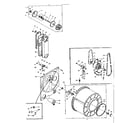 Kenmore 1106207704 bulkhead assembly diagram