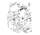 Kenmore 1106207703 machine sub-assembly diagram