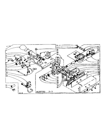 Dole burner assembly
