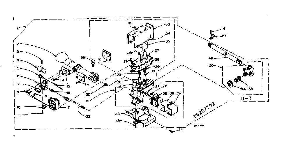 White rodgers burner assembly