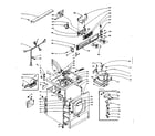 Kenmore 1106118720 machine sub-assembly diagram