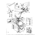Kenmore 1106118711 machine sub-assembly diagram