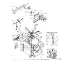 Kenmore 1106118511 machine sub-assembly diagram