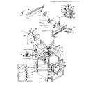 Kenmore 1106118510 machine sub-assembly diagram