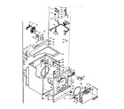 Kenmore 1106207431 machine sub- assembly diagram