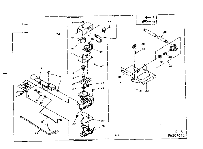 White rodgers burner assembly