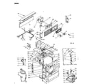 Kenmore 1106207700 machine sub-assembly diagram