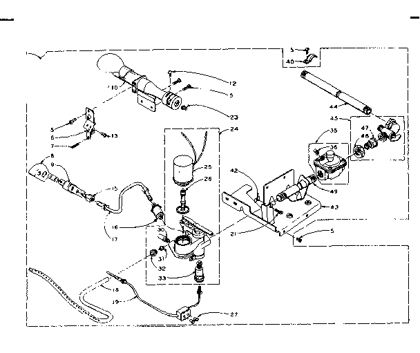Basoid burner assembly