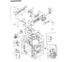 Kenmore 1106207701 machine sub-assembly diagram