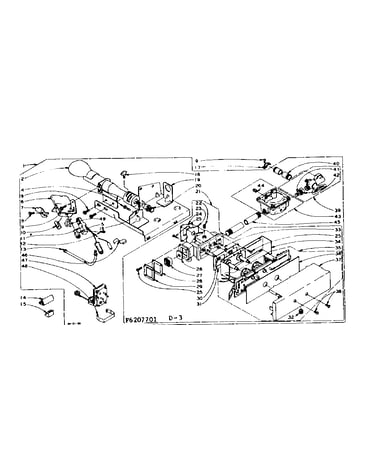 Dole burner assembly