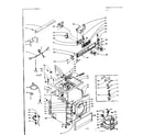 Kenmore 1106117721 machine sub-assembly diagram