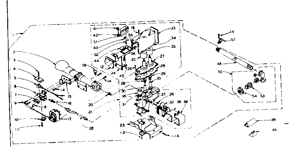 White rodgers burner assembly