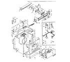 Kenmore 1106117733 machine sub-assembly diagram