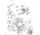 Kenmore 1106117732 machine sub-assembly diagram