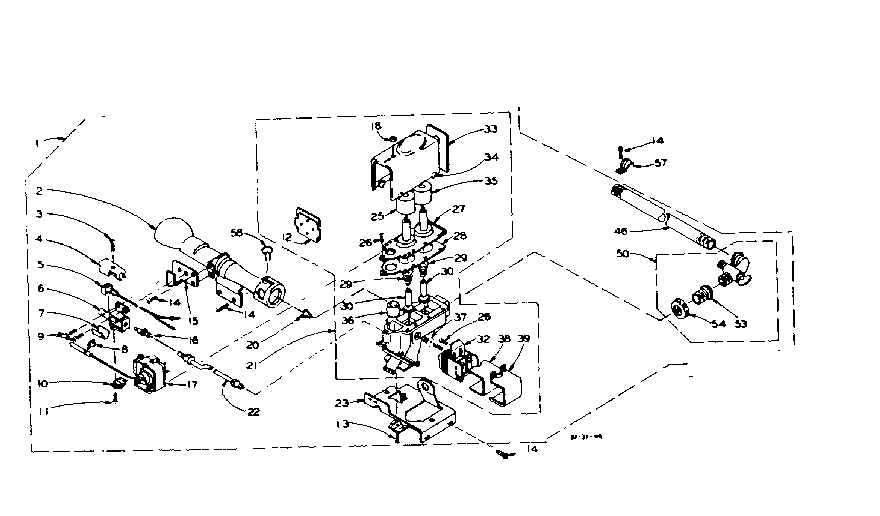 White rodgers burner assembly