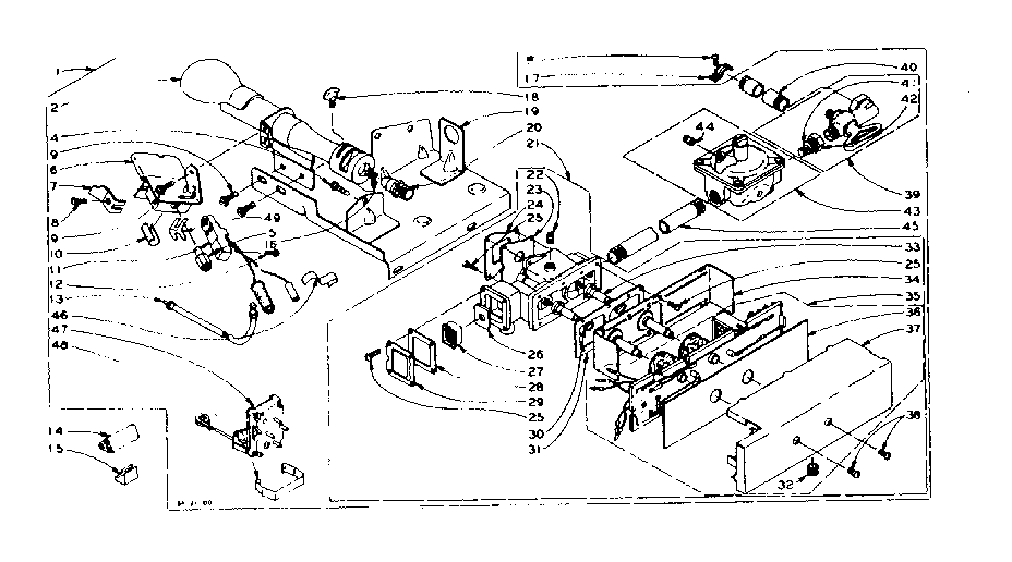 Dole burner assembly
