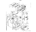 Kenmore 1106117823 machine sub-assembly diagram