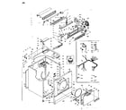 Kenmore 1106117824 machine sub-assembly diagram