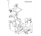 Kenmore 1106118240 machine sub-assembly diagram