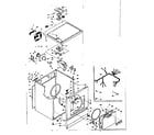 Kenmore 1106118231 machine sub-assembly diagram