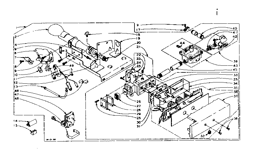 Dole burner assembly
