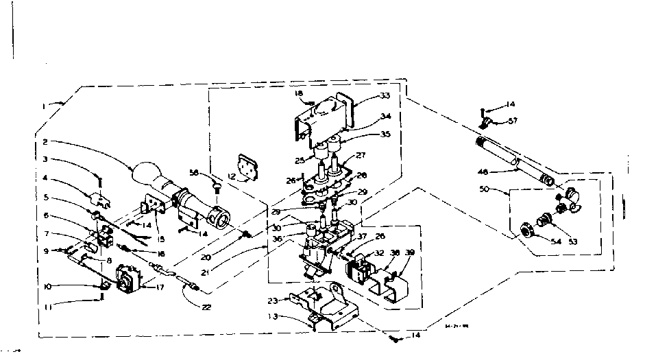 White rodgers burner assembly
