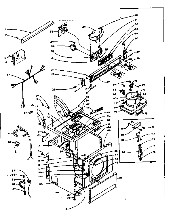Machine sub assembly