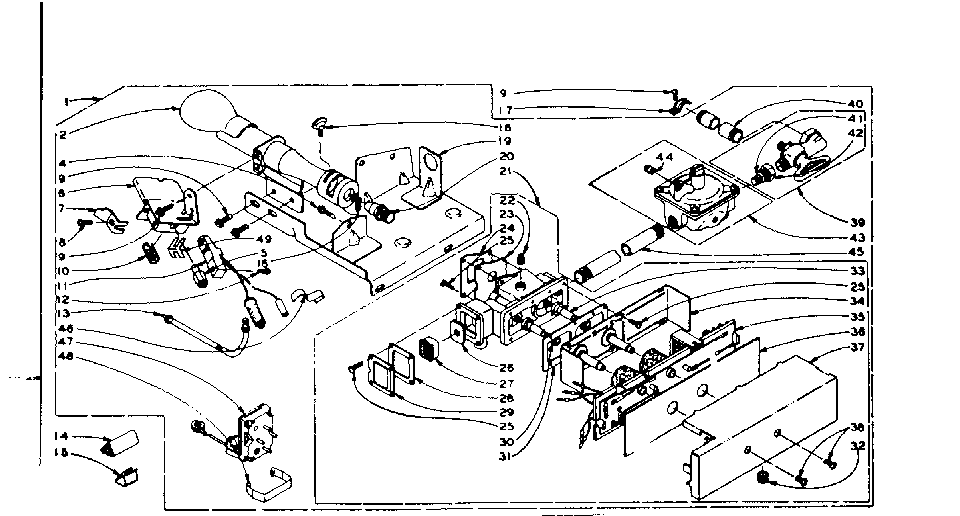 Dole burner assembly