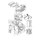 Kenmore 1106117801 machine sub-assembly diagram